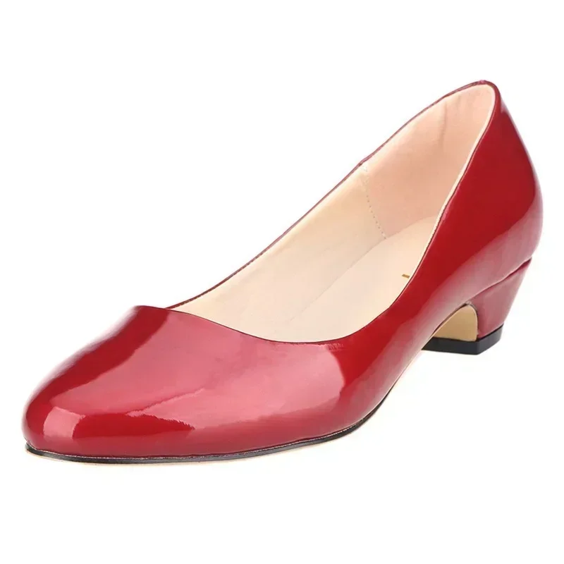 Heels - Mulheres bombas de cunha outono casual